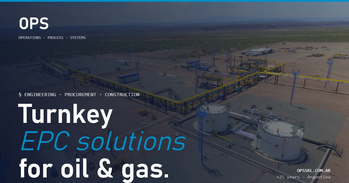 OPS — OILFIELD PRODUCTION SERVICES S.R.L. | Turnkey EPC solutions for ...